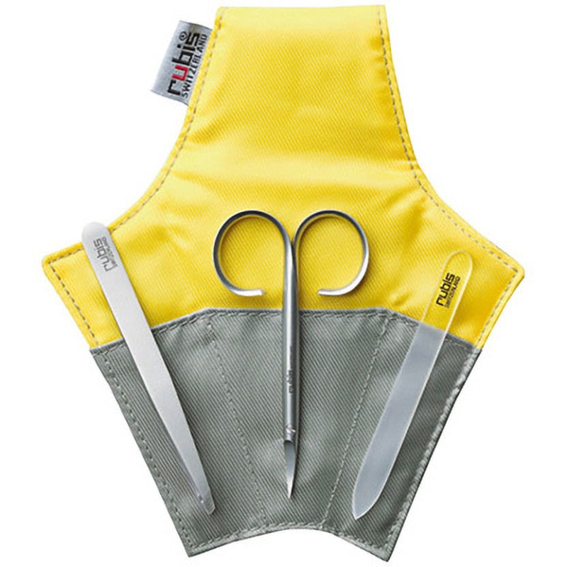 1K420GY ポーチ付ネイルケアセット RUBISR 1セット アズワン 【通販モノタロウ】