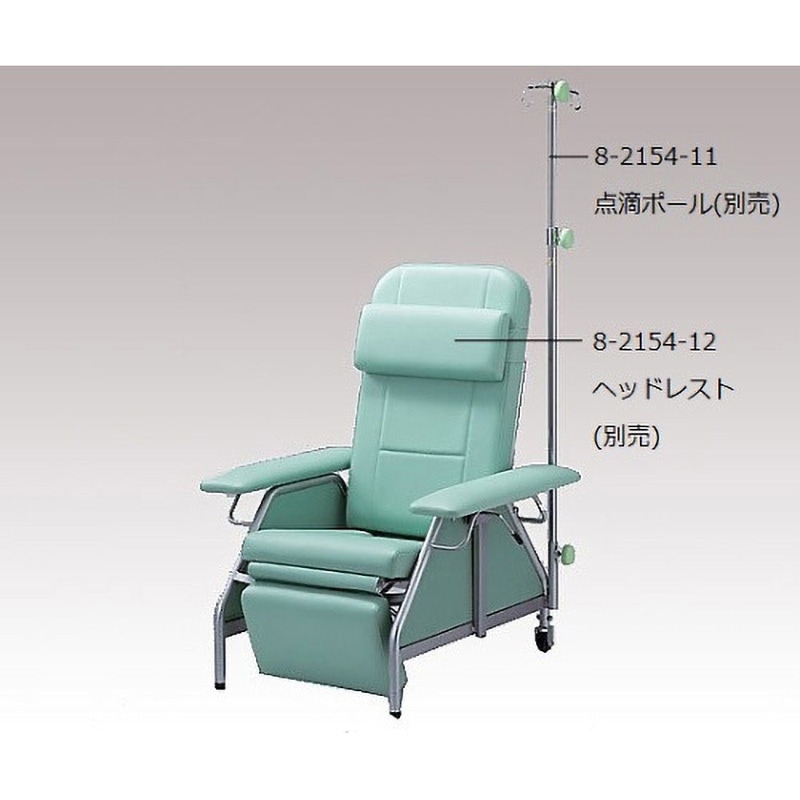ヘッドレスト リクライニングチェアー用ヘッドレスト 1個 ナビス(アズワン) 【通販モノタロウ】