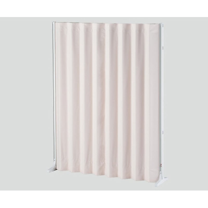 MAS15×180P 抗菌アコーディオンスクリーン ナビス(アズワン) パステルピンク色 幅1500mm高さ1800mm 44,388円