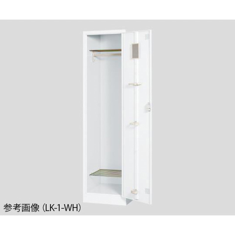 LK-1-WH(1人用) 更衣ロッカー 東洋事務器工業 一人用タイプ 【通販 