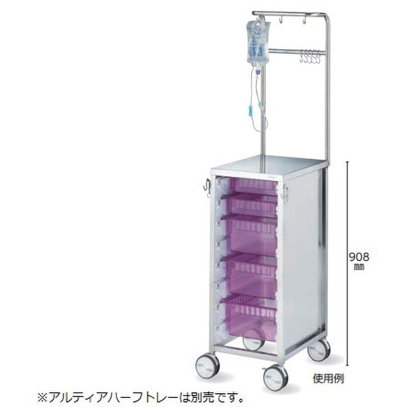 IVW 小型点滴処置車 1個 ナビス(アズワン) 【通販モノタロウ】