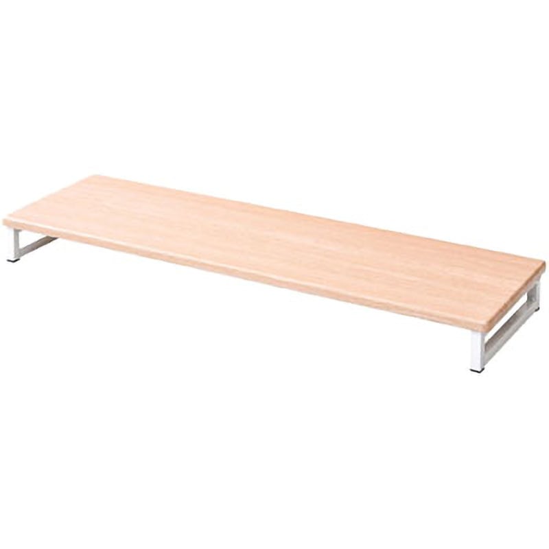 DTS-8025(NA/IV) モニタースタンド YAMAZEN(山善) ナチュラル色 本体幅