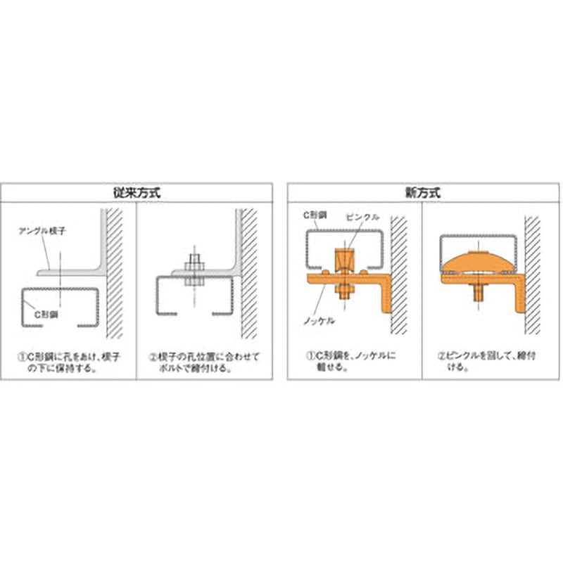 1612400 KSピンクル 1個 国元商会 【通販モノタロウ】