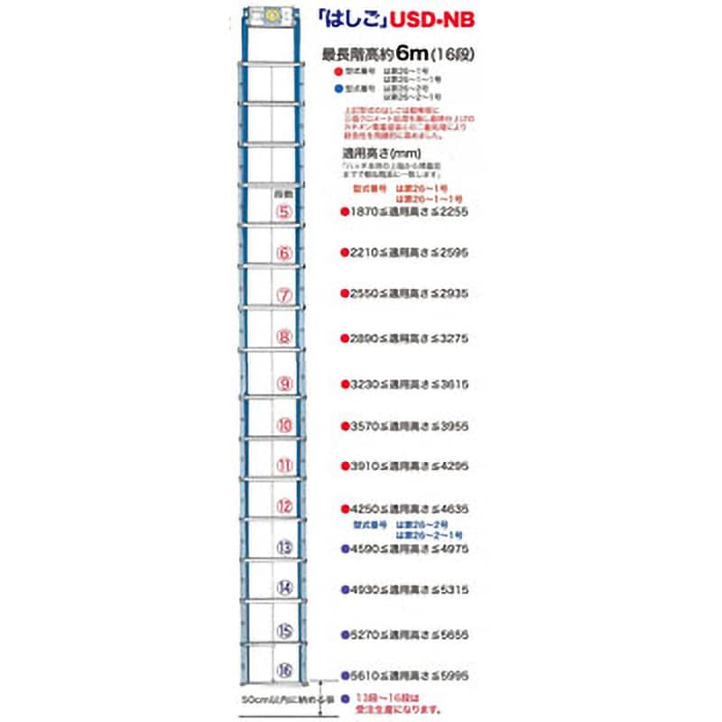 SD-11 避難ハッチ ユレーヌ USDNB梯子のみ 1台 ORIRO 【通販モノタロウ】