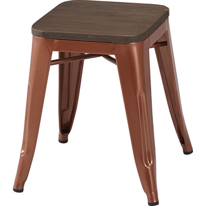 N-8346 エルムメタルスツール パール金属 スタッキング可 - 【通販