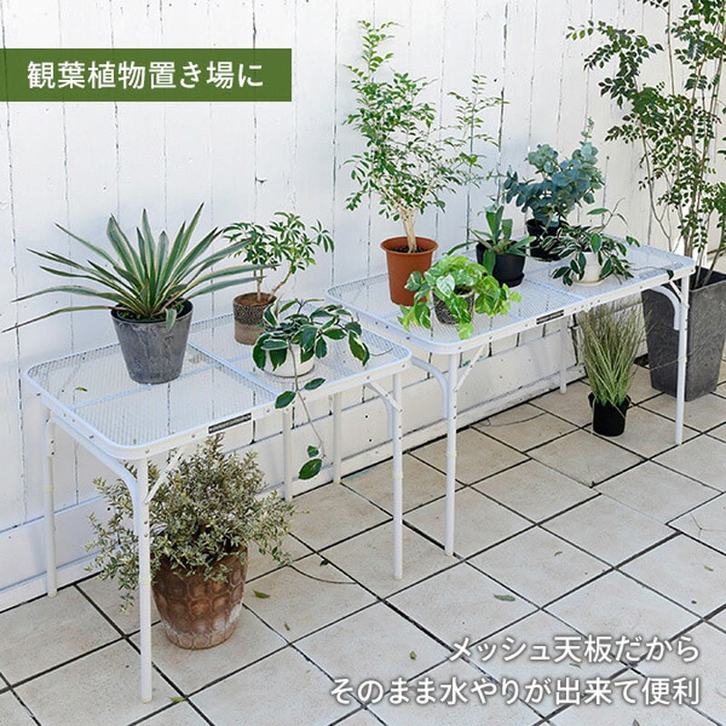 TLT-1260(WH) タフライトレジャーテーブル YAMAZEN(山善