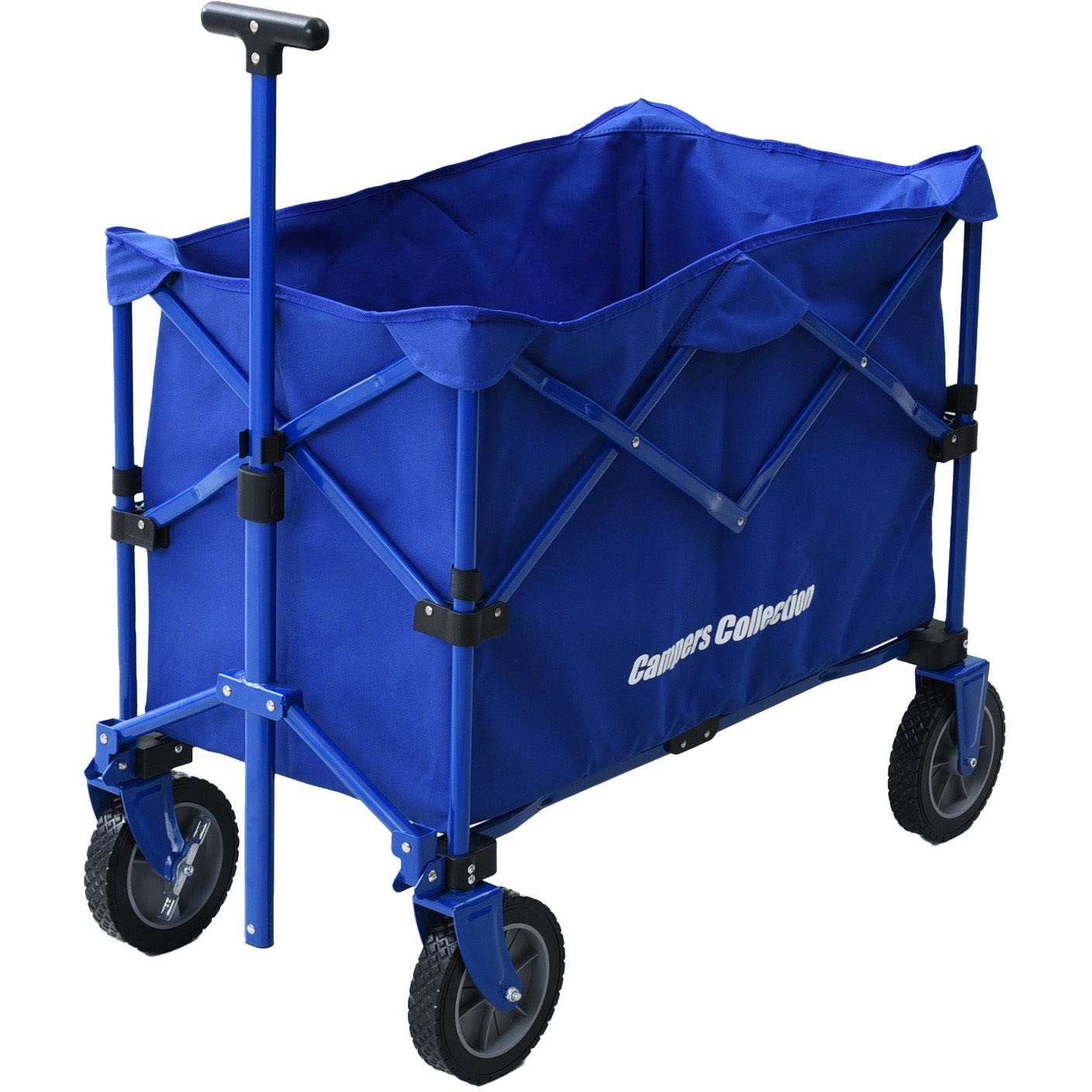 山善 エブリデイキャリー EMC-80(BL) キャリーワゴン EMC-80(BL) 深型 エブリデイキャリー YAMAZEN(山善) 耐荷重80kg 【通販