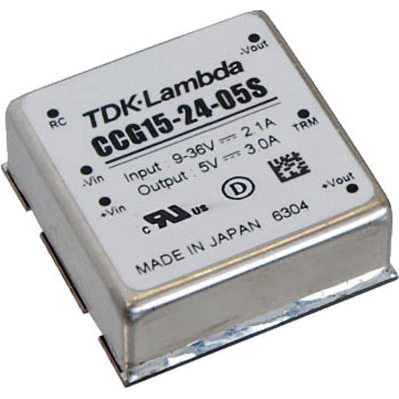 その他 TDK CDM-70G CCG15-24-12S 絶縁型 DC-DC コンバータ CCGシリーズ TDKラムダ オン