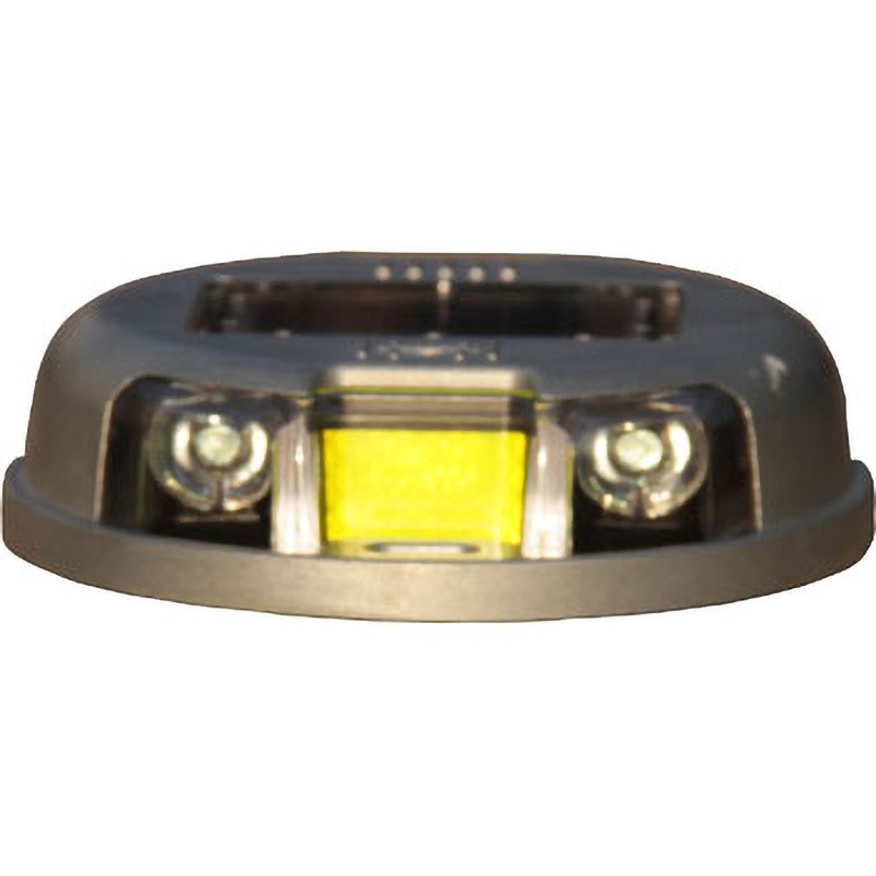 ソーラー充電自発光式縁石鋲 蛍-Ⅱ 吾妻商会(AZUMA) 反射板・反射