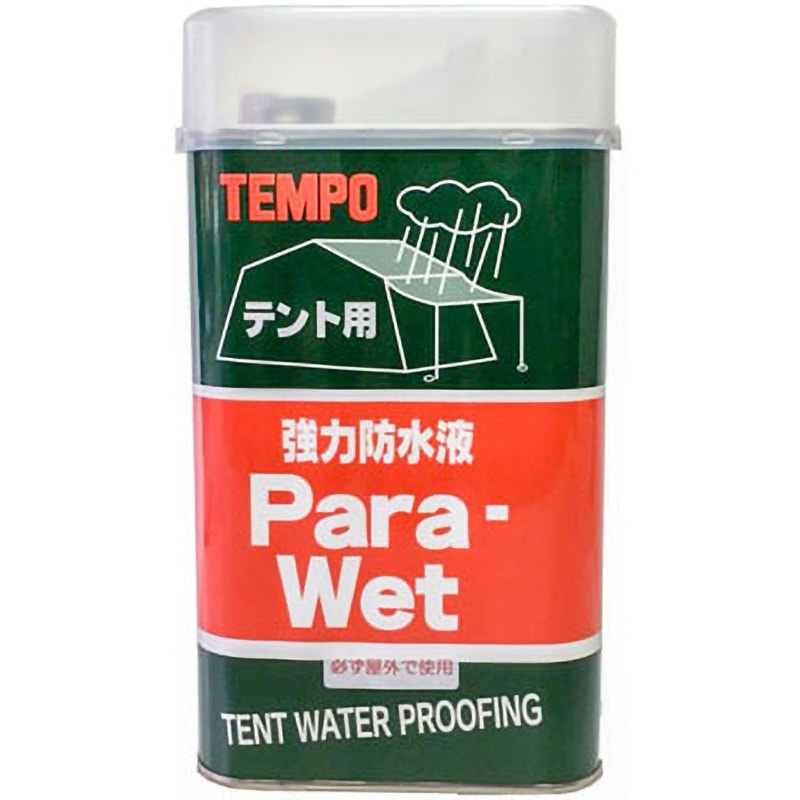 TEMPO パラウエット強力防水液 3.5リットル缶（テント用） 0373 Amazon.co.jp: TEMPO パラウエット強力防水液 3.5リットル缶