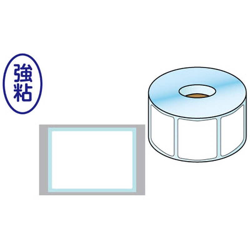 631 POSレジ用ラベル白 1セット(30巻) ザップ 【通販モノタロウ】