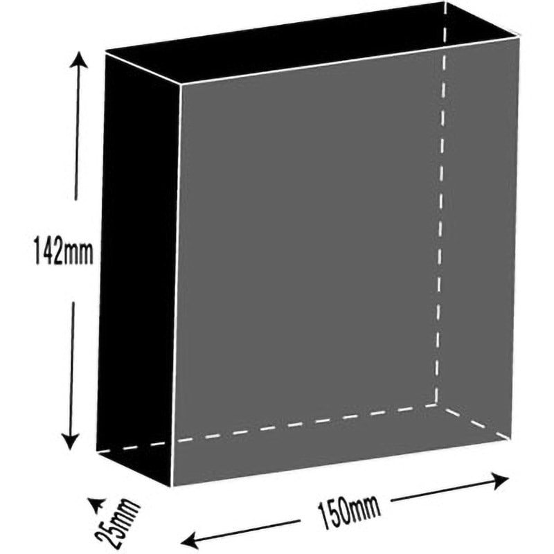 7475 黒仕切箱 ザップ 小サイズ 1セット(500枚) 8,498円