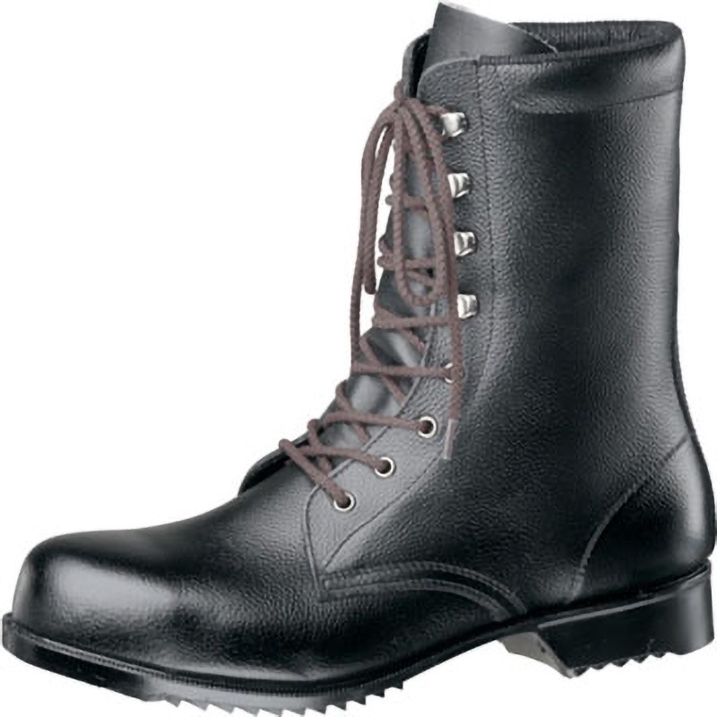 V213NJTZ-26.0 絶縁ゴム底 樹脂先芯入り長編上作業靴 V213JN耐滑絶縁 ミドリ安全 革靴 サイズ26cm足幅EEE