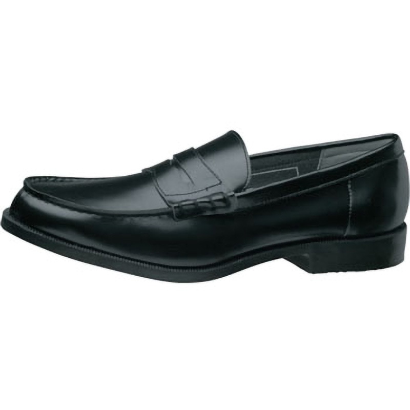 H-950L-BK-25.0 女性用超耐滑作業靴 ハイグリップ ローファータイプ H-950L ミドリ安全 ブラック色 サイズ25cm足幅EEE 6,276円