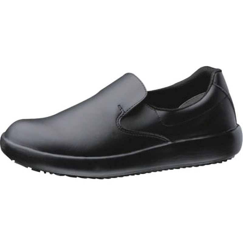 NHS-700-BK-25.0 超耐滑軽量作業靴 ハイグリップ NHS700 ミドリ安全 スニーカー ブラック色 サイズ25cm足幅EEE