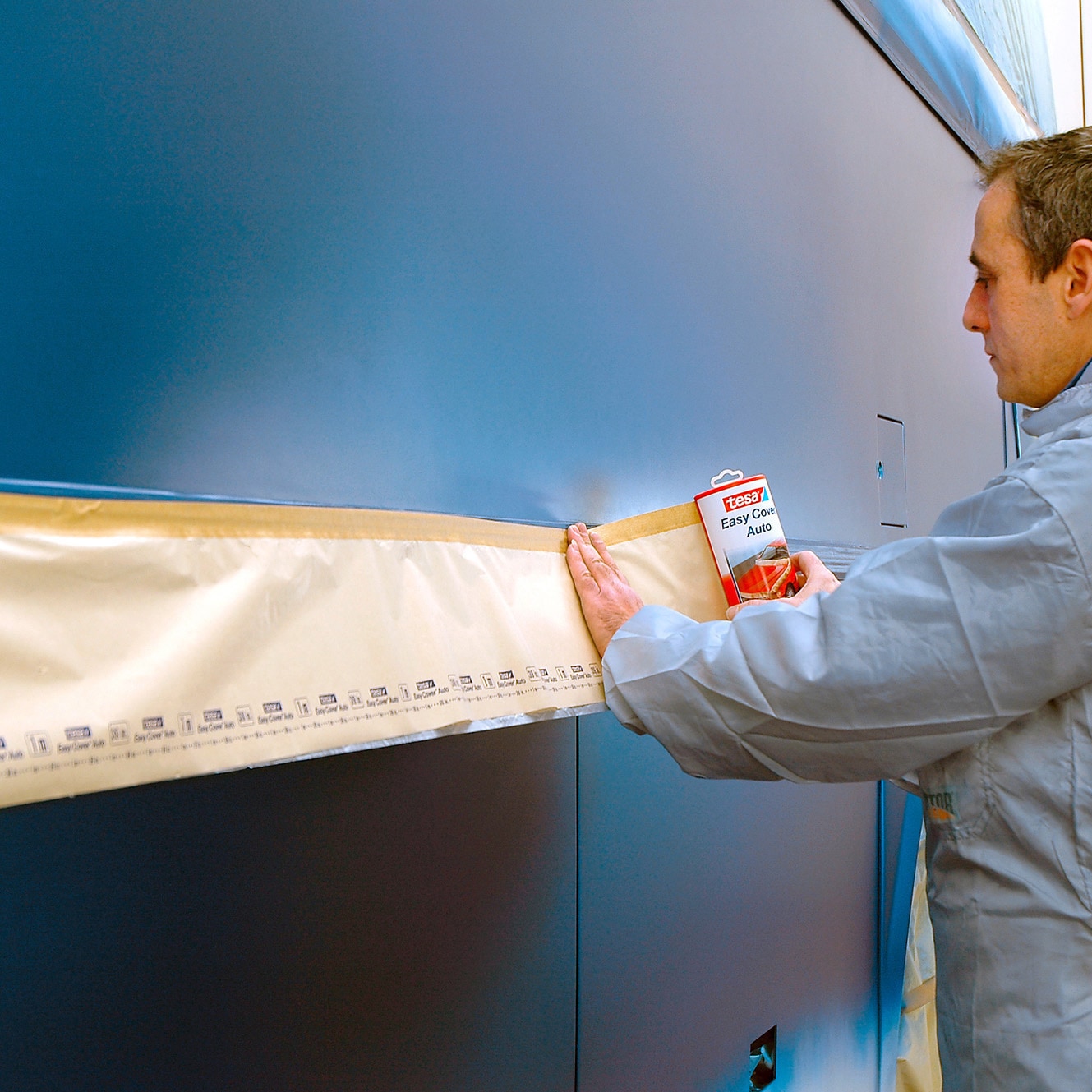 4378-1000-20 自動車塗装用マスカー テサ (tesa) 幅1000mm 1巻