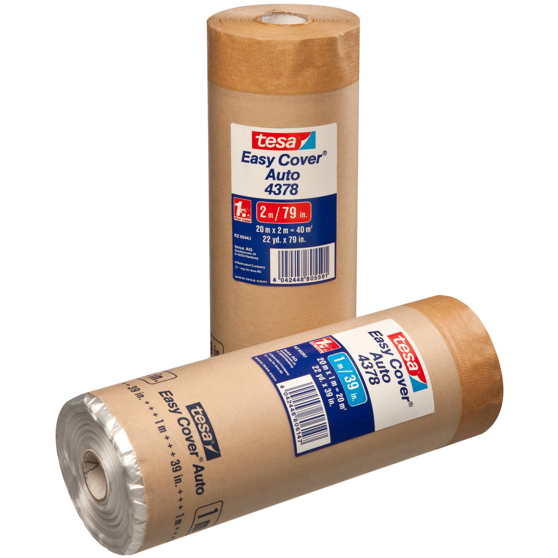 4378-2000-20 自動車塗装用マスカー テサ (tesa) 幅2000mm 1巻