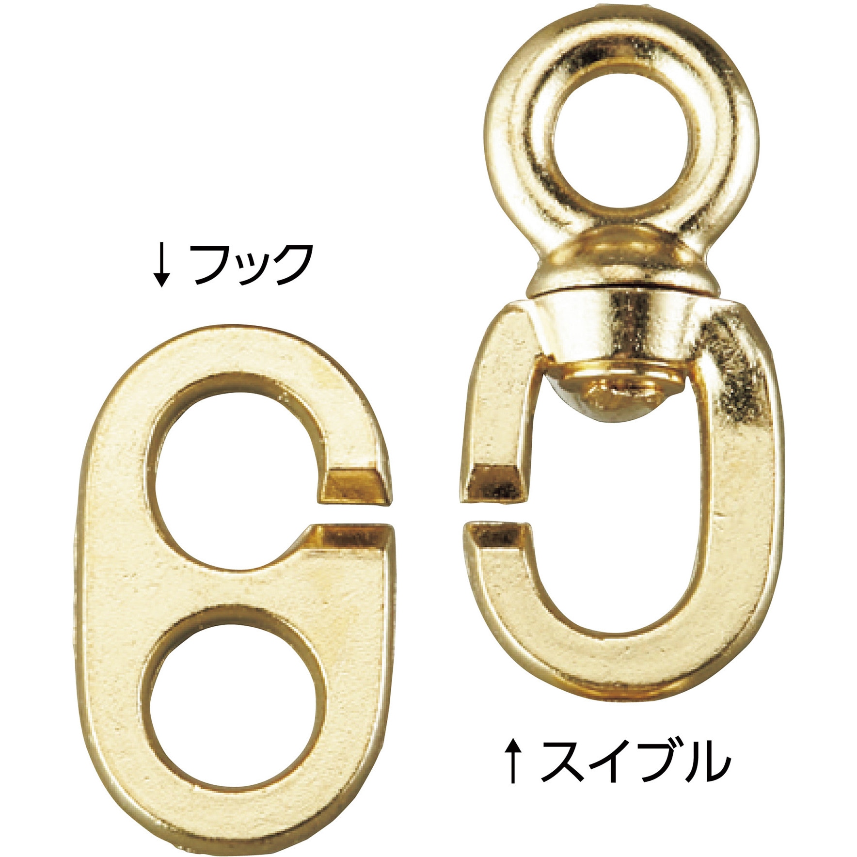 タノさま　　専用 254005 スイブルフック 1個 日本緑十字社 【通販モノタロウ】