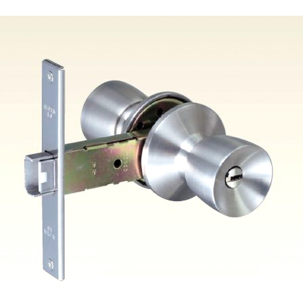 D36M05-TRW-32D-100-ALU 取替錠Wロックシリーズ ツチノ 適合扉厚25～43mmバックセット100mm 1個
