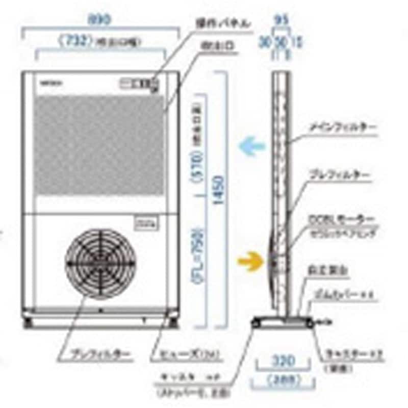 クリーンパーティション 日本エアーテック 排気・クリーン装置 【通販