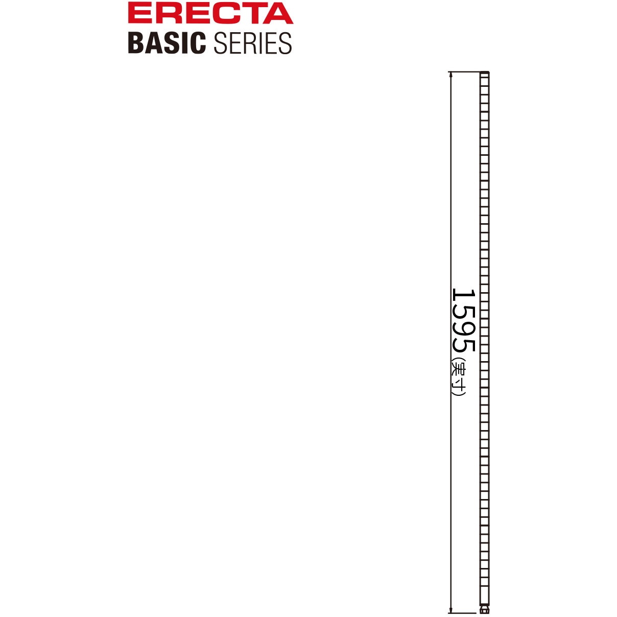 エレクター ベーシックポール100cm ２本 /棚板450×300 ４枚 エレクター ベーシックポール100cm 2本 /棚板450×300 4枚