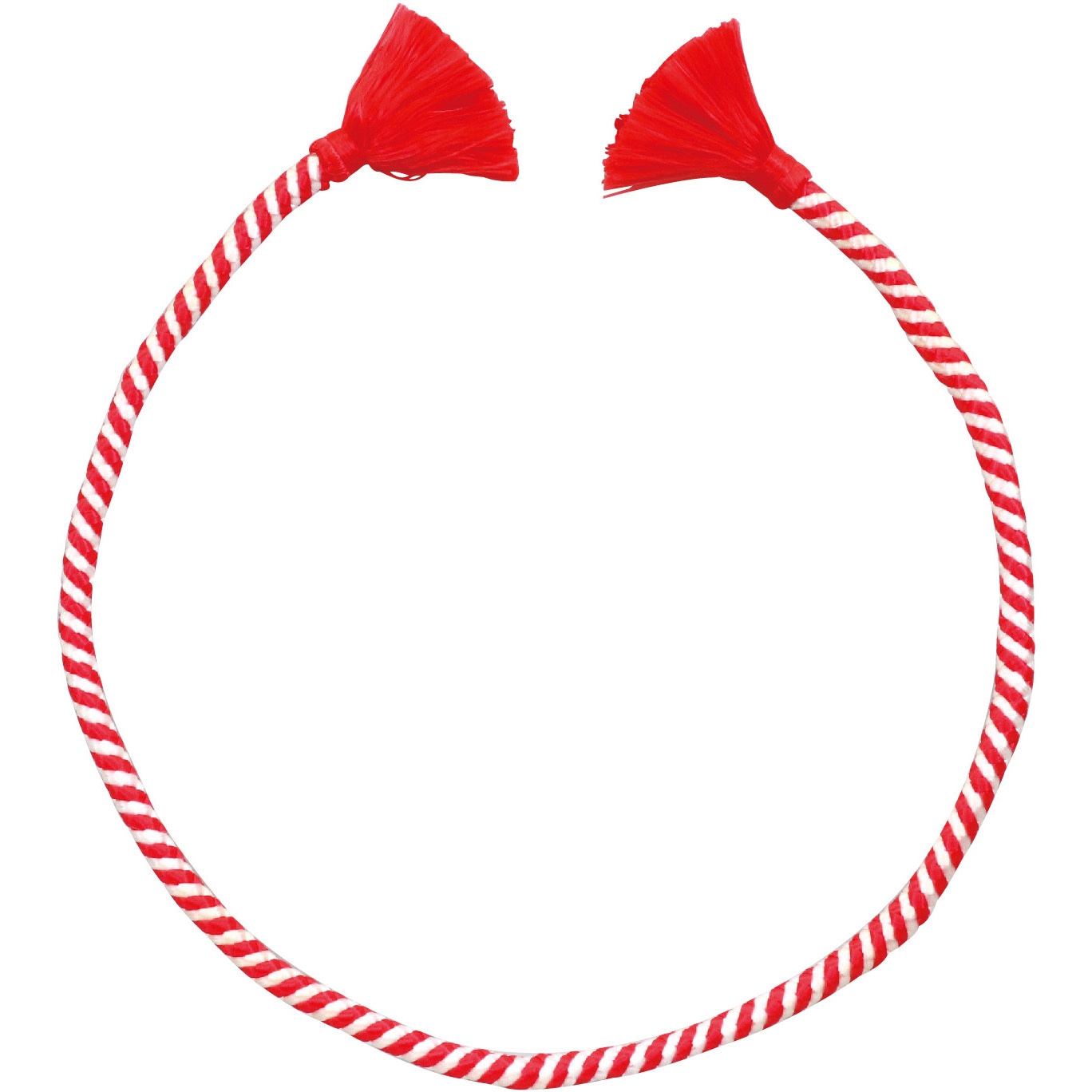 かんたんねじりはちまき 赤／白(200セット)[その他] 3370 かんたんねじりはちまき アーテック[学校教材・教育玩具] 赤/白色