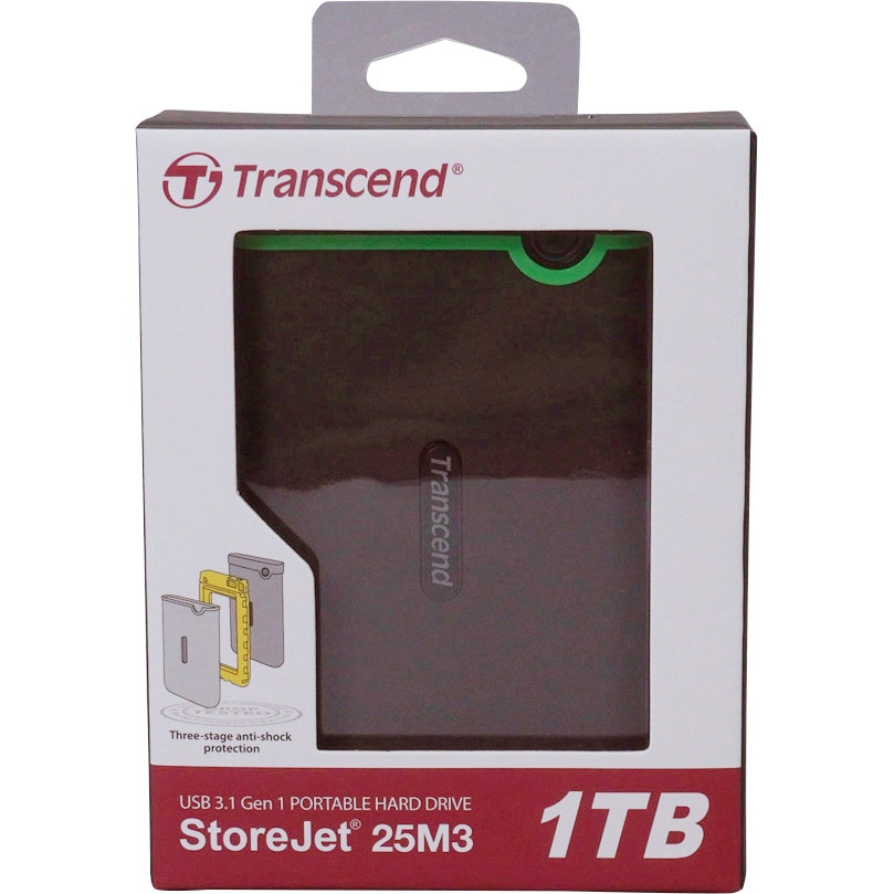 TS1TSJ25M3S ポータブルハードディスク TRANSCEND(トランセンド 【新品】Transcend ポータブルHDD 1TB TS1TSJ25M3S