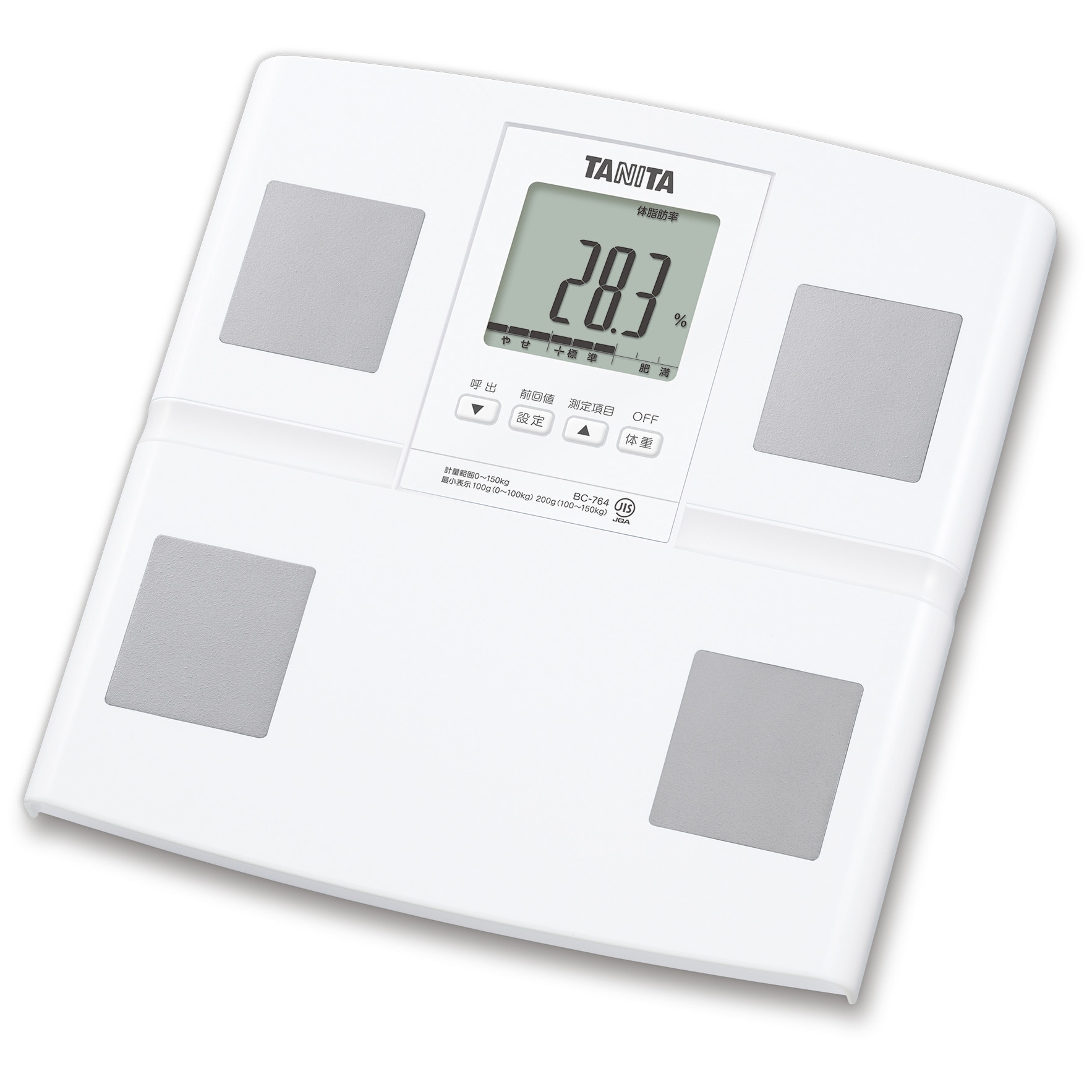 タニタ　体組成計 BC-764-WH 新品、未使用品 BC764WH 体組成計 BC764 1台 タニタ 【通販モノタロウ】