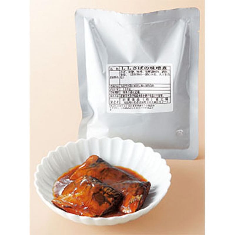 LL(ロングライフ) レトルト食品 横浜開花亭 保存期間3年 さばの味噌煮  1セット(45袋)