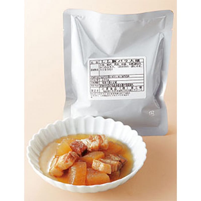 LL(ロングライフ) レトルト食品 横浜開花亭 保存期間3年 豚バラ大根  1セット(45袋)