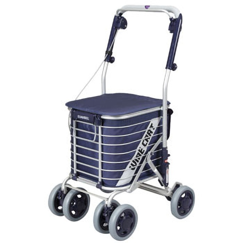 AS-0275 ワイヤーカート・スワ レル ユーバ産業 ネイビー色 AS