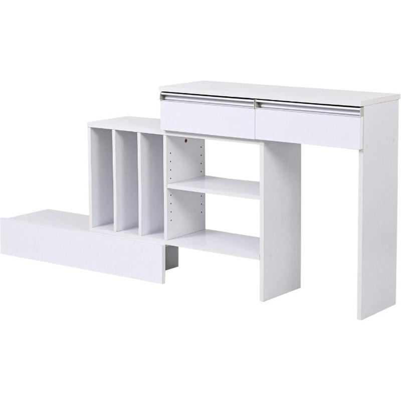 FKS-0001 キッチン カウンター下収納棚 伸縮ラック ジェイケイ・プラン