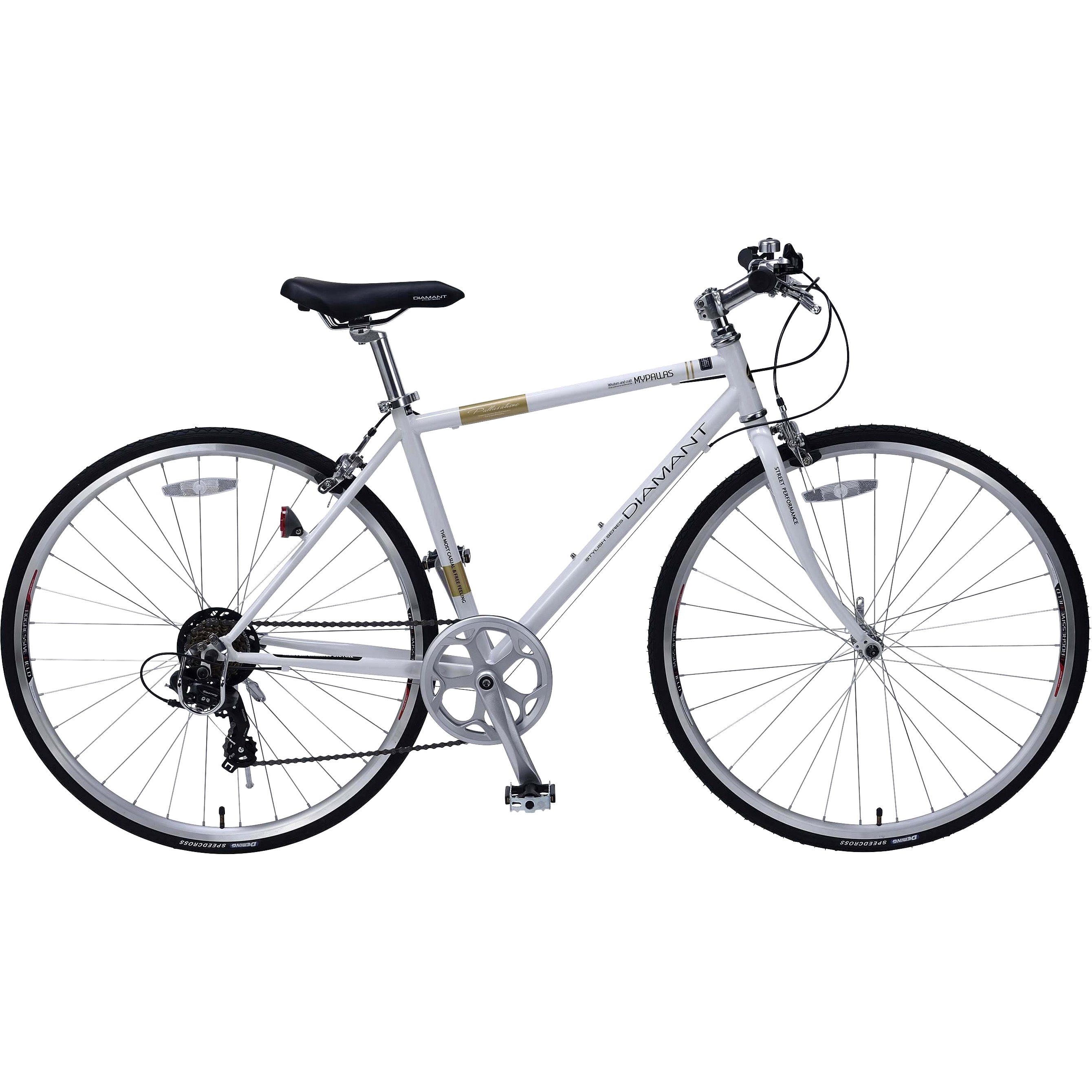 700Cクロスバイク シマノ7段変速 前輪クイックレリーズ MC602シリーズ