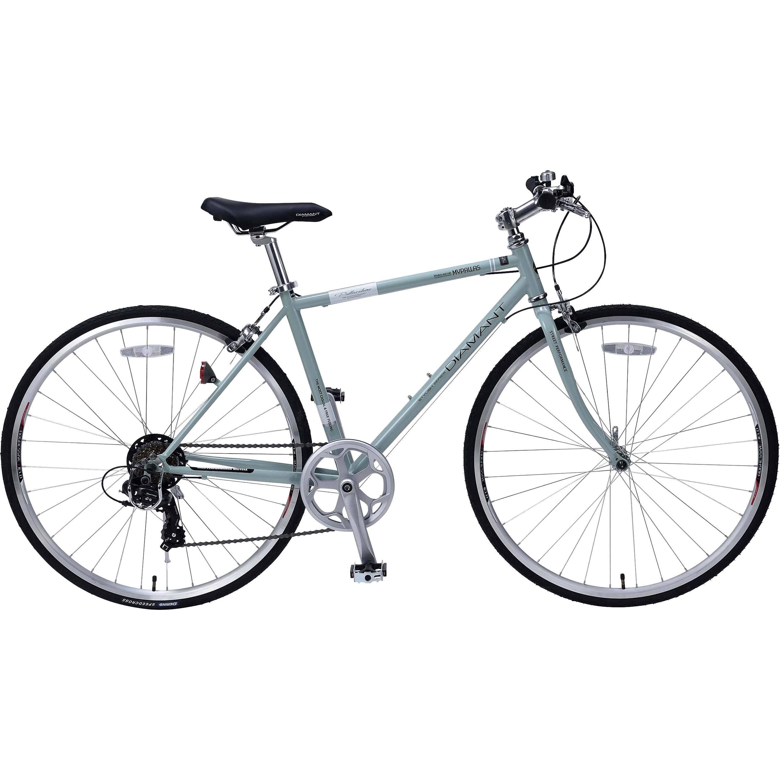 MC602-W 700Cクロスバイク シマノ7段変速 前輪クイックレリーズ MC602