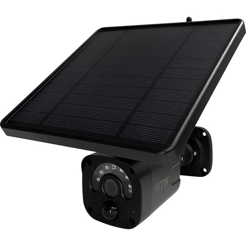 WTW-EGR1844YBX 防犯カメラ ソーラーバッテリー搭載 Wi-Fi監視カメラ