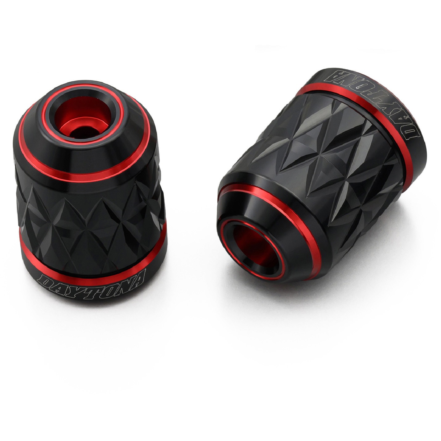 37031 PREMIUM ZONE バーエンド DAYTONA(デイトナ) ヤマハ(M6)用タイプ レッド色  1セット