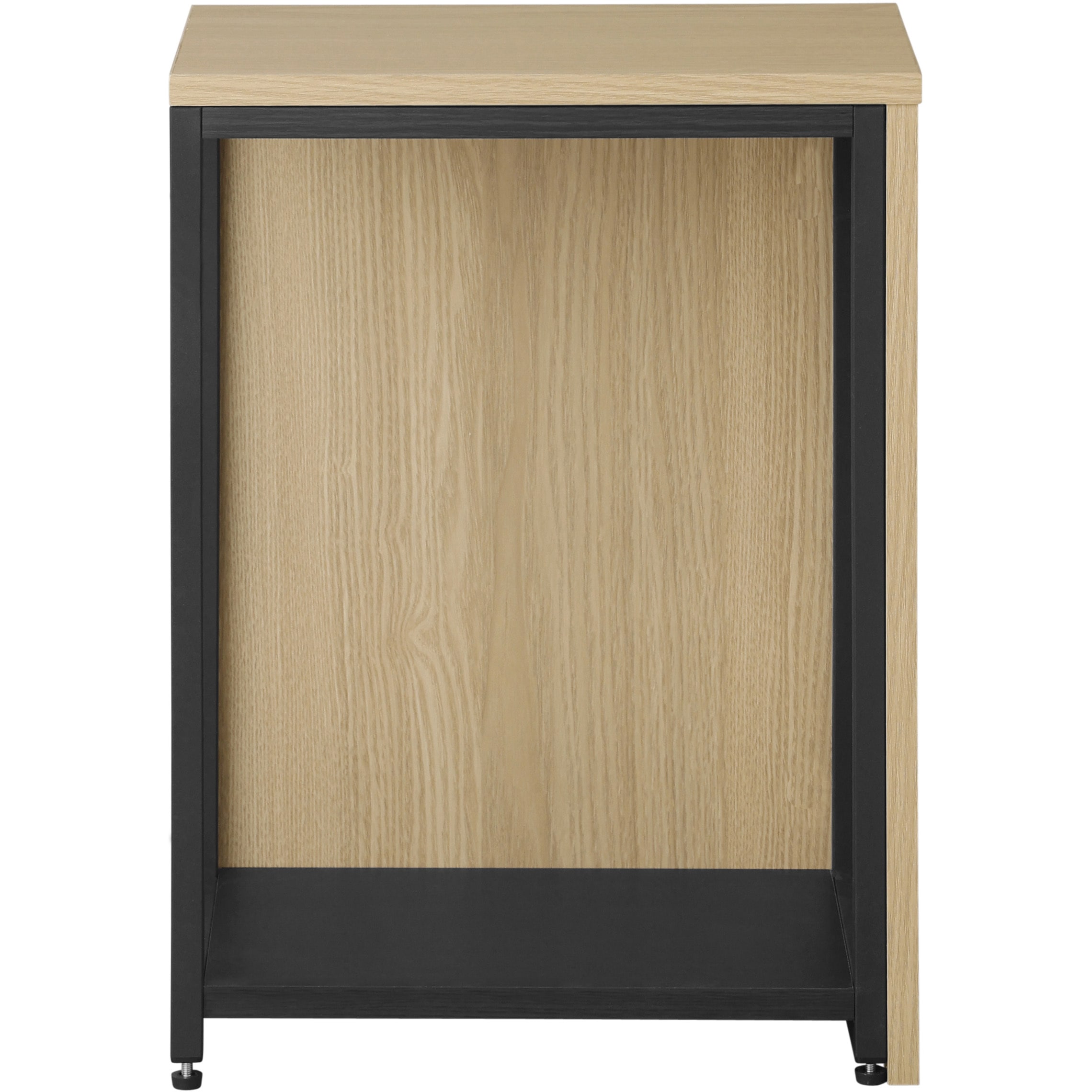 SST-380 伸縮サイドテーブル アイリスオーヤマ ナチュラル/ブラック色 高さ517mm間口380～661mm奥行247mm 6,638円