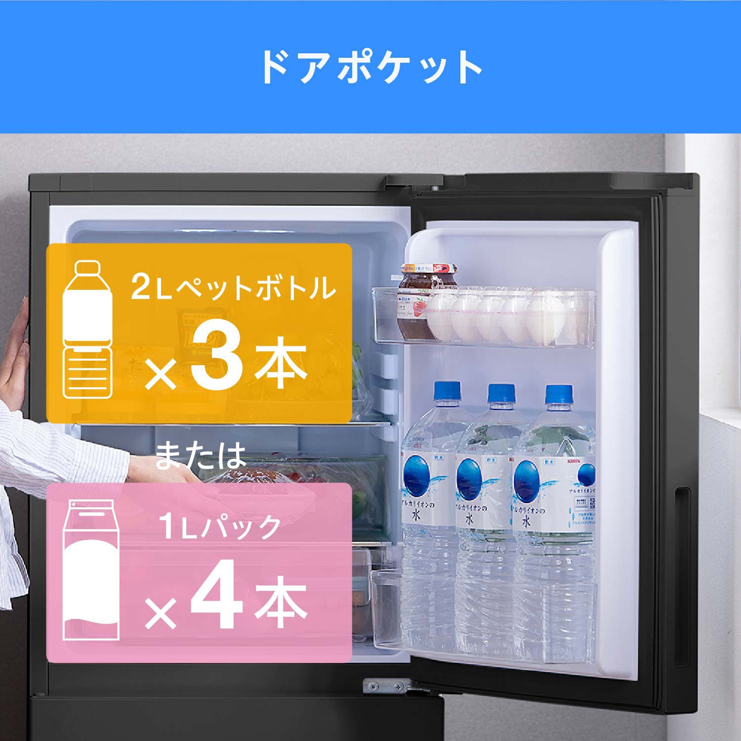 IRSN-15B-HA 冷凍冷蔵庫 153L 1台 アイリスオーヤマ 【通販モノタロウ】