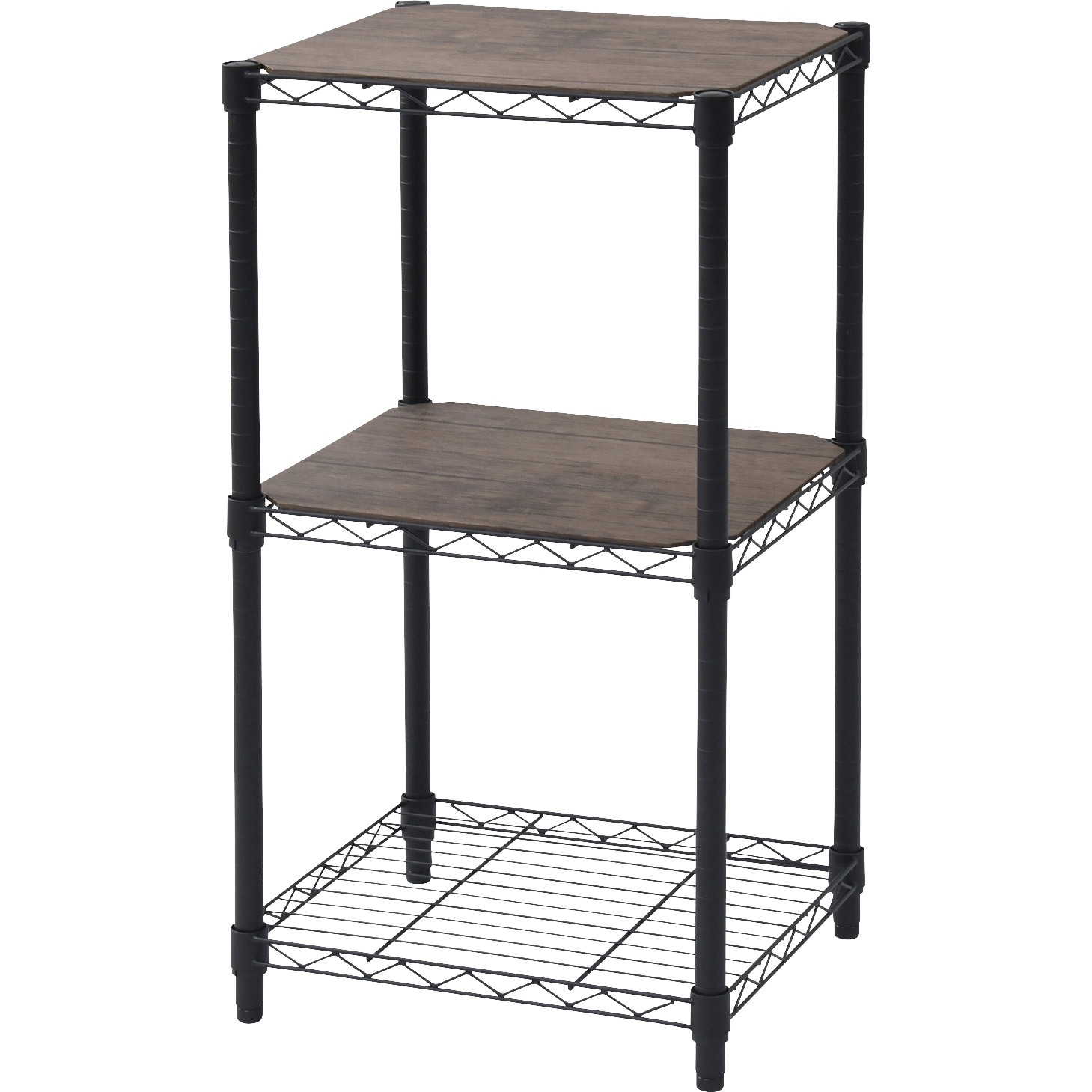 ICM83453J(BK)WB スチールラック YAMAZEN(山善) 3段 ブラック色