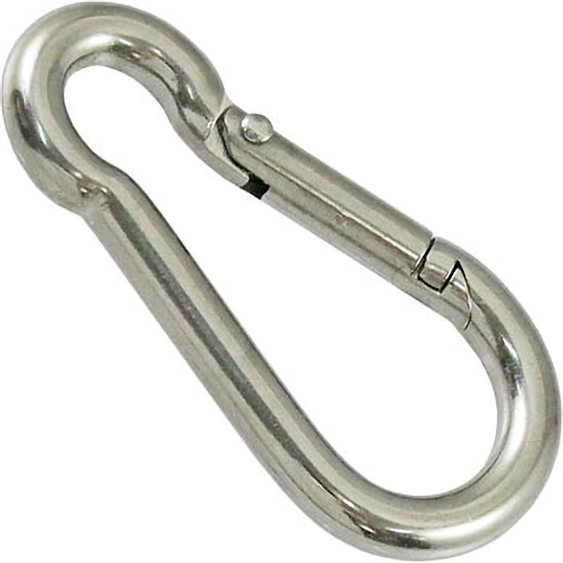 SS-5 ステンレス スプリングフックS ひめじや 荷重60kg 1個 SS-5