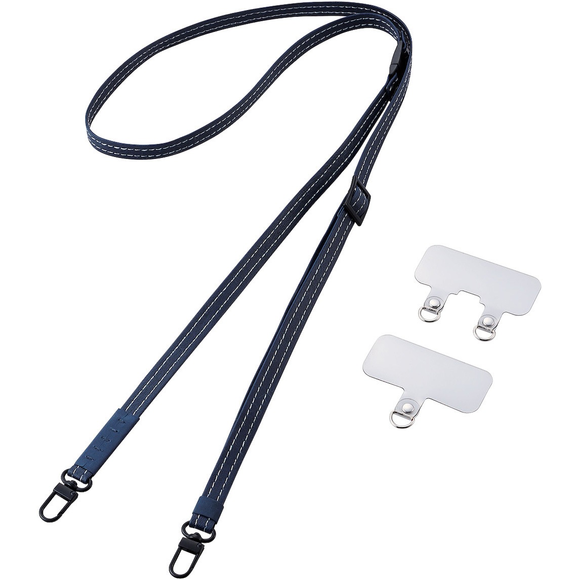 P-STSDH2RFPLNV スマホ ショルダー ストラップ 45～70cm 長さ調整