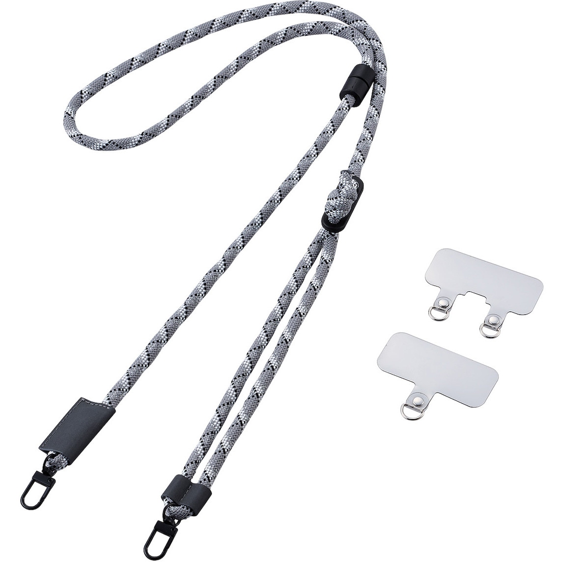 P-STSDH2RFR06GY スマホ ショルダー ストラップ 45~70cm 長さ P-STSDH2RFR06GY スマホ ショルダー ストラップ 45~70cm 長さ