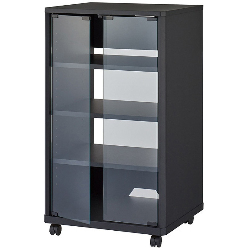 [Used] CDラック 半透明　3コ　日本製 アクリル製 [ぷち]オーディオラック[W:129.5×D:180mm 4.8mm厚]用 1段