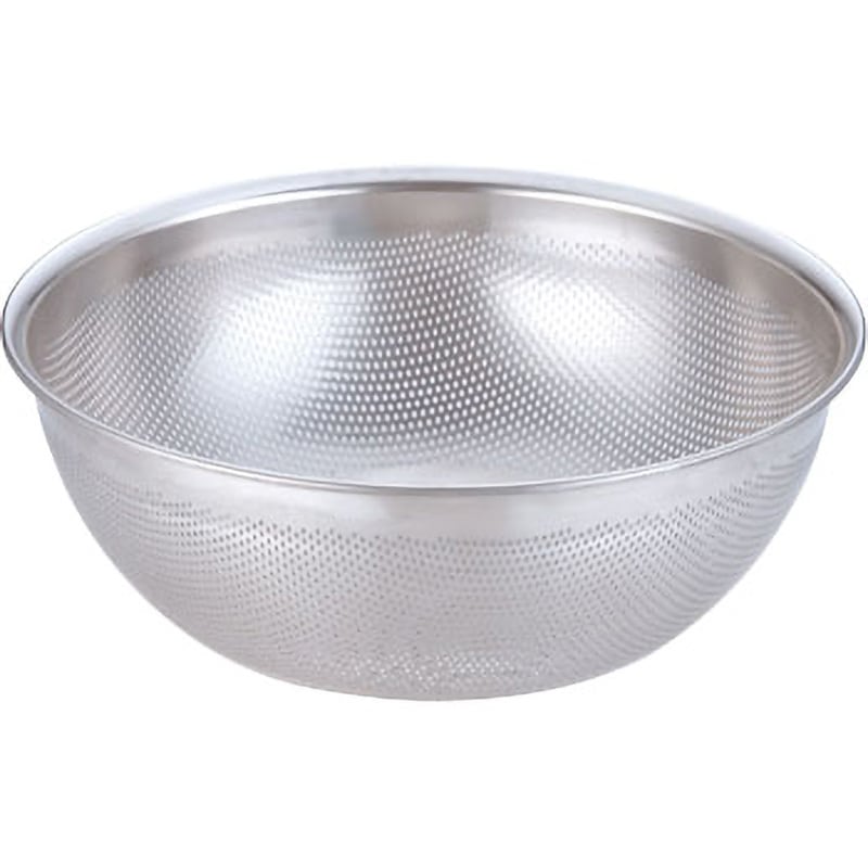 18-8 HACCPパンチング浅型ざる YUKIWA(ユキワ/三宝産業) 寸法33cm 8,698円