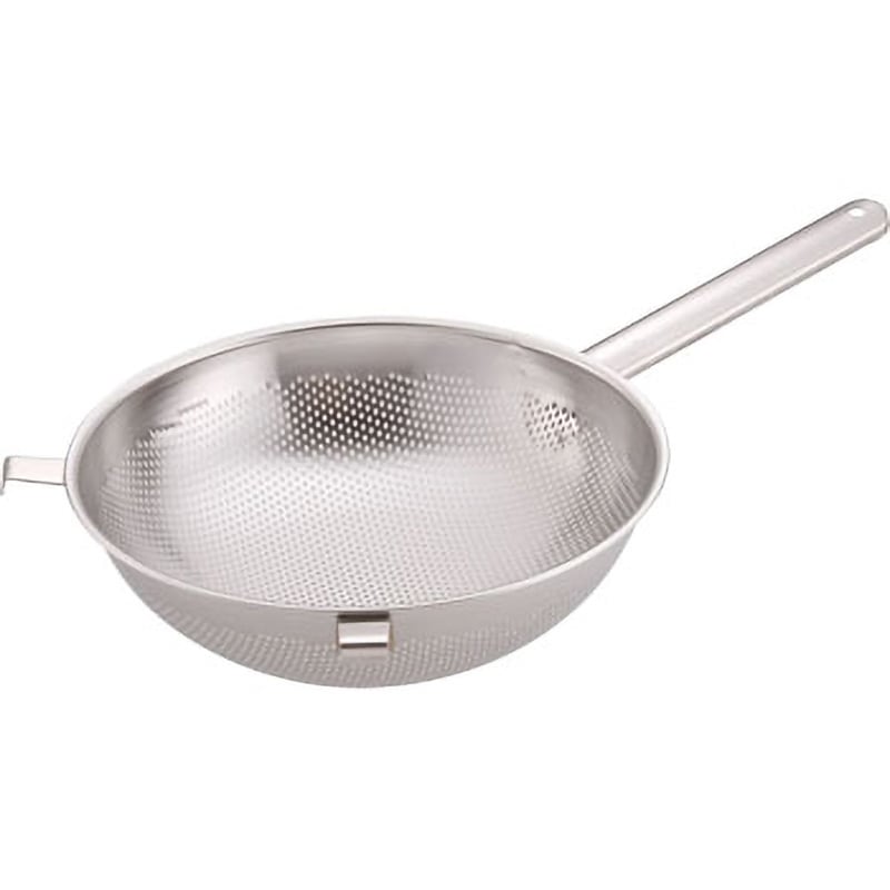 UK18-8パンチングストレーナーF付 YUKIWA(ユキワ/三宝産業) 寸法26cm
