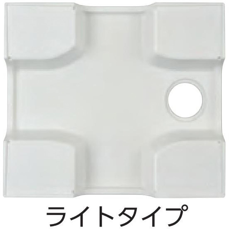 KSB-7464SNW(R)-YT(縦引排水トラップ付) ベストレイ 防水パン 74嵩上げ