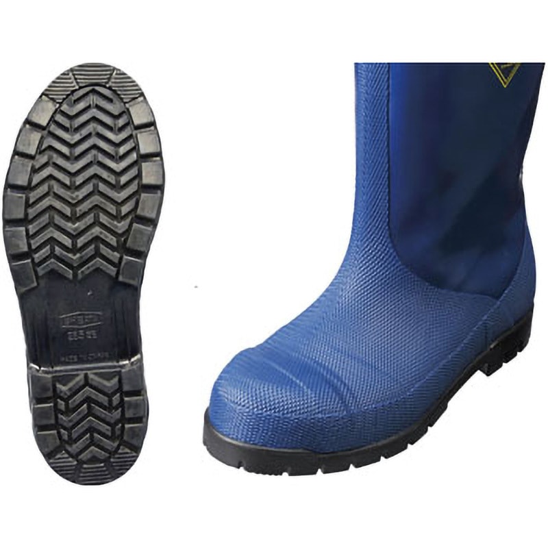 シバタ工業 NR021 ネイビー 28.0 cm フード付 冷蔵庫長靴 防寒長靴