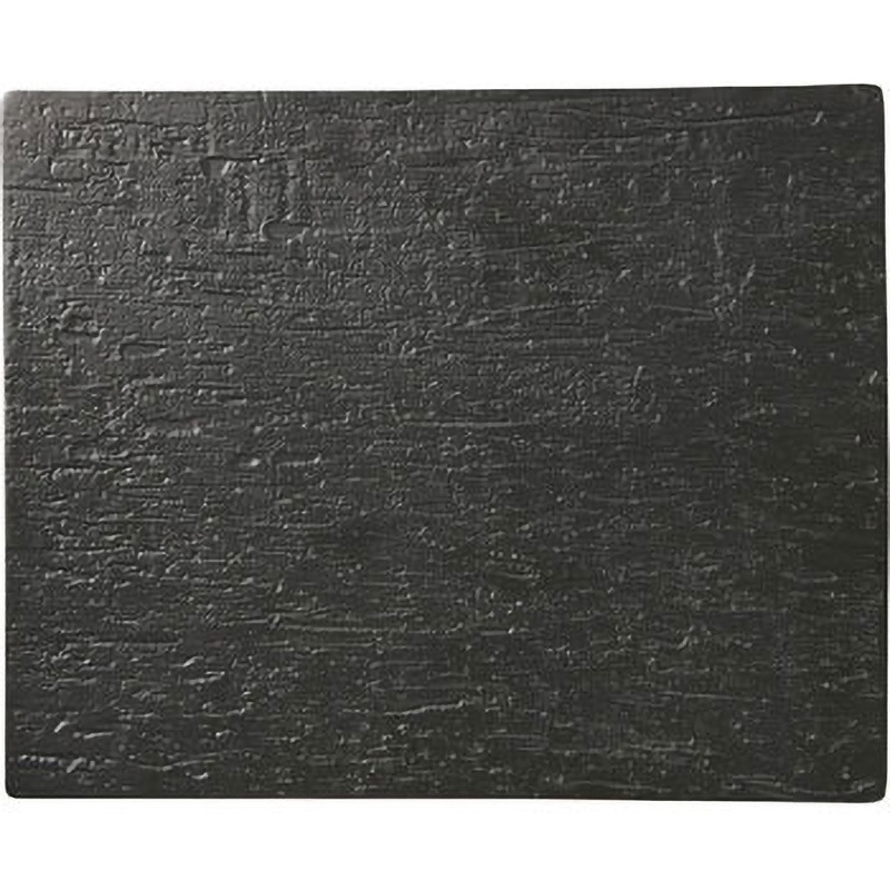 平長角皿 1/2サイズ用 漆黒 1個 清水食器 【通販モノタロウ】