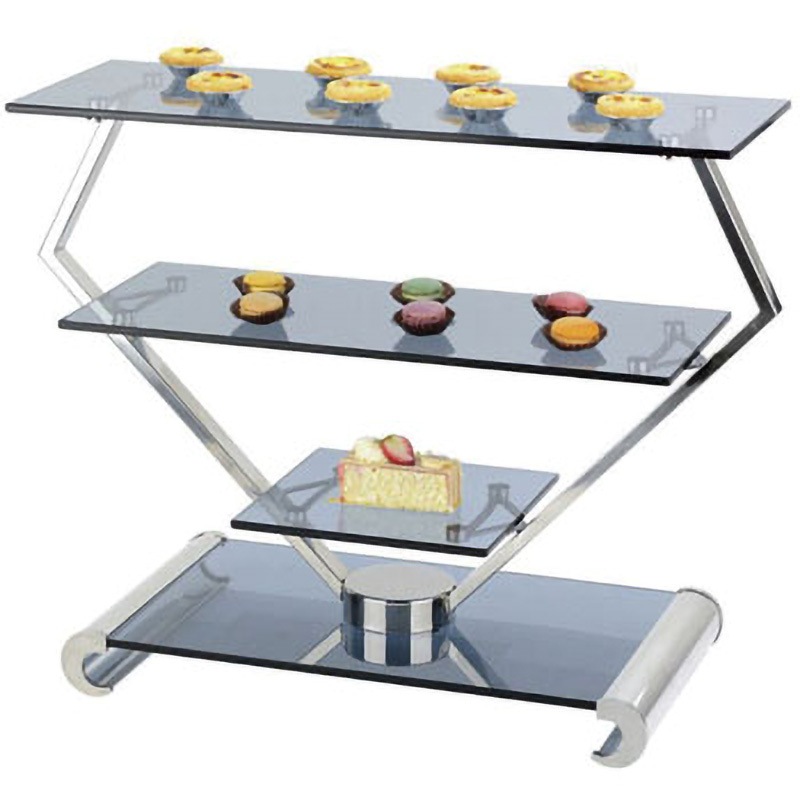 KINGO タワーフードフレーム (ガラスプレート) 1個 KINGO 【通販モノタロウ】