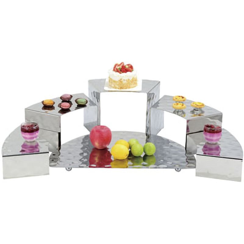 KINGO コンビネーションディスプレイ ステンレスベース 1個 KINGO 【通販モノタロウ】